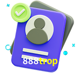 Tornar-se um membro do 888trop é muito simples