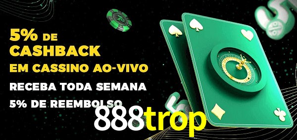 Promoções do cassino ao Vivo 888trop